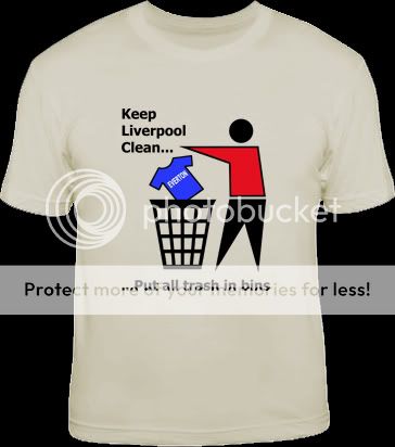 KEEP LIVERPOOL CLEAN funny football fc t shirt  